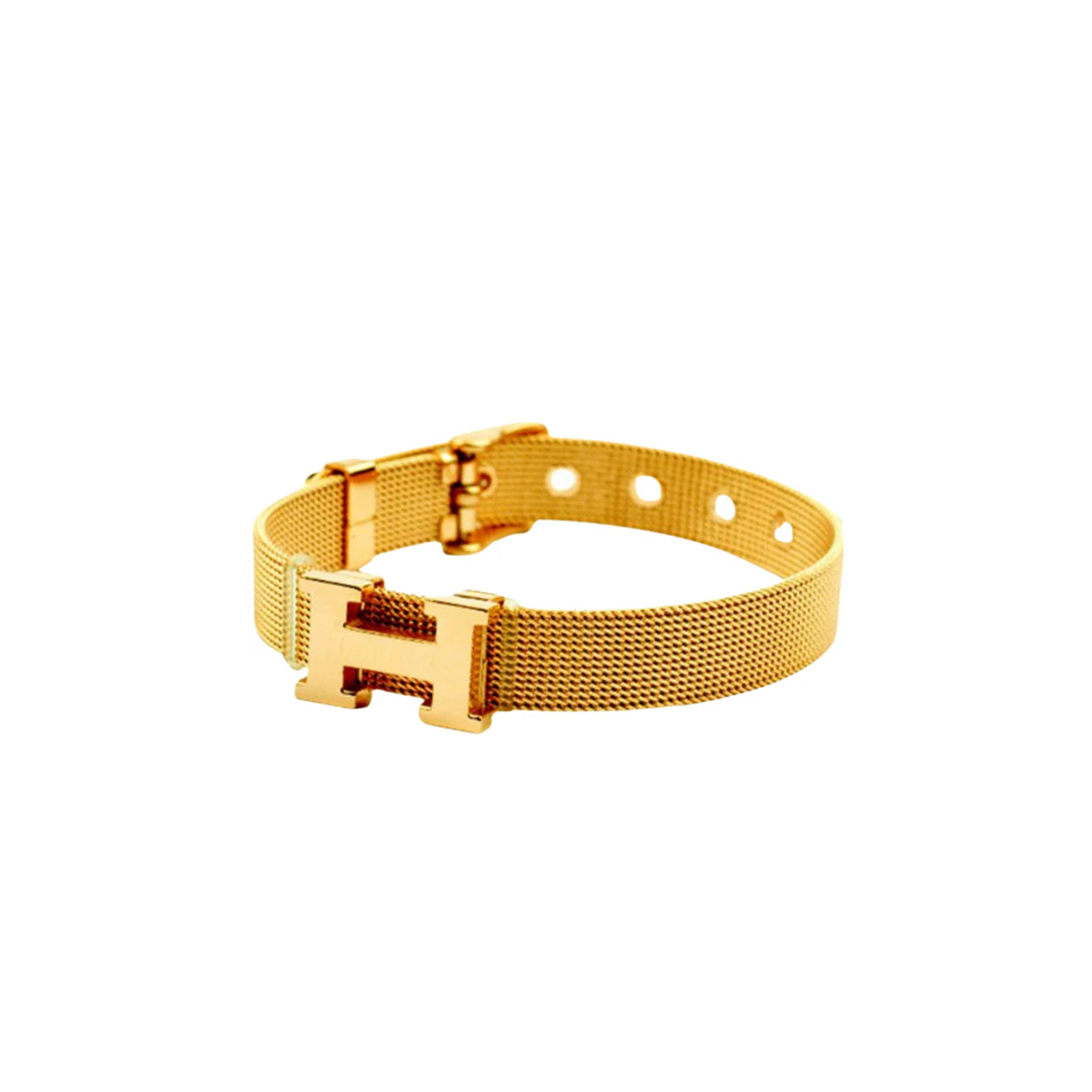 HERMÈS H BELT BRACELET